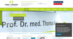 Desktop Screenshot of dr-kurscheid.de